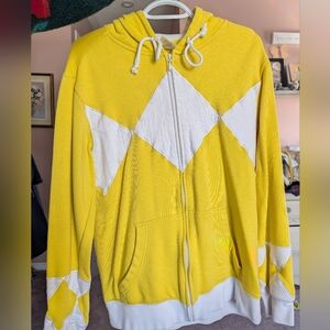 Power Ranger Yellow and White Apparel